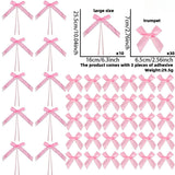 Themed Party Supplies 40pcs Handmade Heart Tulle Bows – Small Bow Accessories for Girls’ Birthday Party Decorations