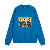 C.e sweatshirt fall and winter c.e figure pictorial printing pattern round neck pullover sweatshirt
