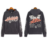 Hellstar Hoodie & Pants Vintage Washed Old Hooded Sweater Hoodie