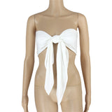 Women Tops Fashion Sexy Breathable Bandeau Top (Zy0414)