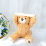 Plush Toys Glow Music Plush Toys Otter Koala Bear Doll Kapibara Breathing Bear Doll