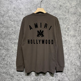 Amiri long sleeve shirts hollywood spider printing