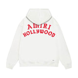Amiri hoodie hollywood pure letterprinting