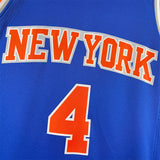 NBA Jerseys 23 season Knicks, away, No. 4 Blue, Rose