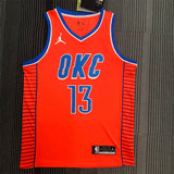 NBA Jerseys 21 Thunder, Flyers, Orange 13, George