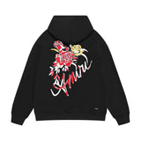 Amiri hoodie flower print