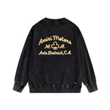 Amiri washed sweatshirt MV printed washed old