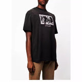 Palm Angels T Shirts Star Moon Print Short Sleeve T-Shirt