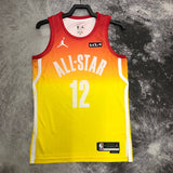 NBA Jerseys 23 season, All-Star, Yellow 12, Morant