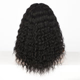 Women'S Wigs  Synthetic Heat-Resistant Afro Curly Wig with Straight Bangs