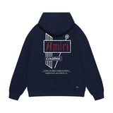 Amiri hoodie letter sign printing