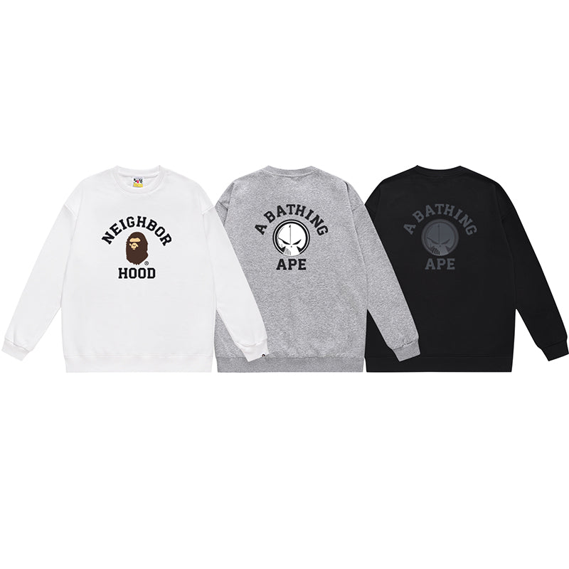 Bathing ape Crew neck sweatshirt