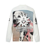 Men's long sleeve shirt - gt retro west coast sports jersey style - hip hop dog design