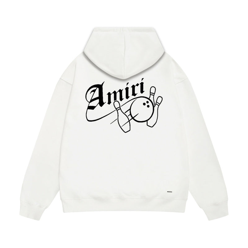 Amiri hoodie bowling print