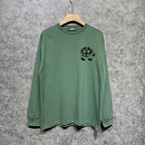 Amiri long sleeve shirts note fan printing