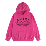 Amiri washed hoodie little spider la&xa washed distressed printing