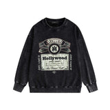 Amiri washed sweatshirt damaged Hollywood limited print washed old
