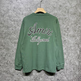 Amiri long sleeve shirts letter-filled printing