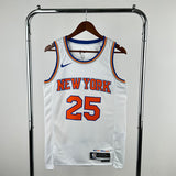 NBA Jerseys, Knicks, White 25, Bridges