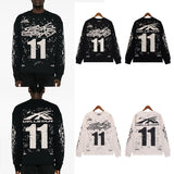Hellstar Sweatshirt Autumn and Winter Crew Neck Loose