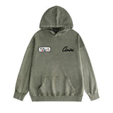 Amiri washed hoodie billiard sketch washed distressed printing