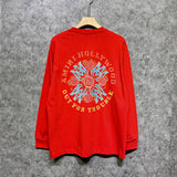 Amiri long sleeve shirts flower clusters printing