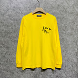 Amiri long sleeve shirts california hollywood letterprinting