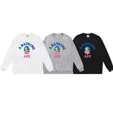 Bathing ape Crew neck sweatshirt