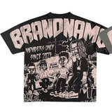Street Unisex T-shirt Hip Hop Gothic Punk