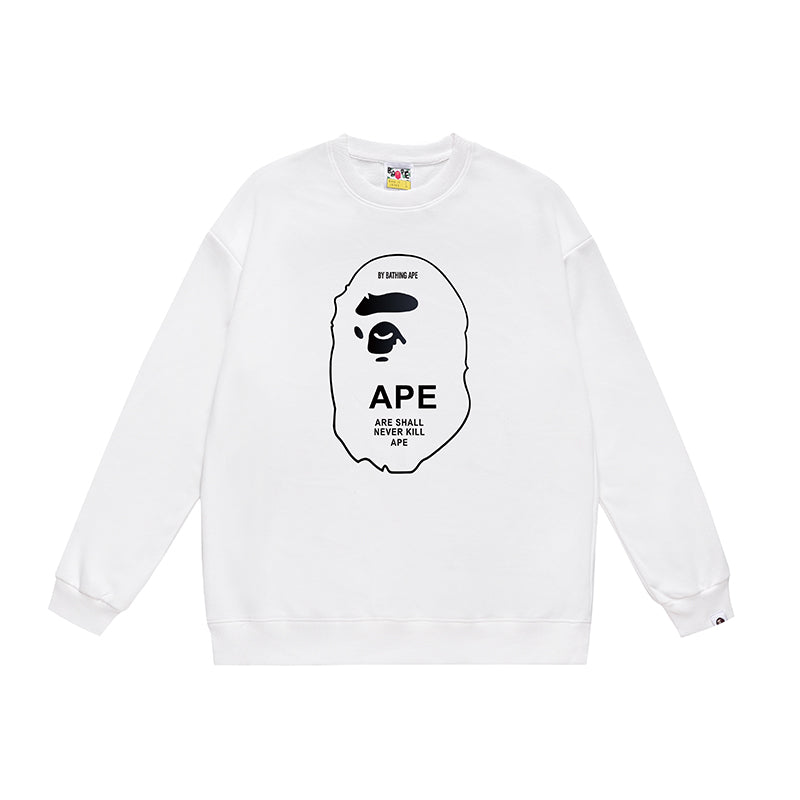 Bathing ape Crew neck sweatshirt