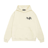Amiri hoodie overlapping letter print