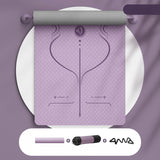 Yoga Mat Shock Absorption Soundproof Shock-proof Non-slip Fitness Sports Yoga Mat