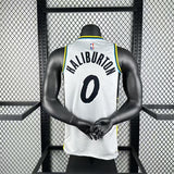 NBA Jerseys Season 25, Pacers, City Edition No. 0, Halliburton