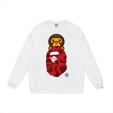 Bathing ape Crew neck sweatshirt