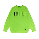 Amiri long sleeve shirts classic letter spider print
