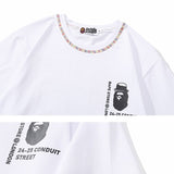 Bathing Ape T Shirt Summer Color Ape Man Colorful Short Sleeve T-Shirt