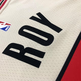 NBA Jerseys Trailblazer, Off White 7, Roy