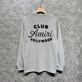 Amiri long sleeve shirts hollywood club printing