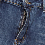 Amiri Jeans Blue Jeans Ripped Letter Embroidered Jeans