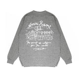 Amiri long sleeve shirts sketch country printing