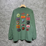 Amiri long sleeve shirts multi-chapter printing