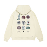 Amiri hoodie medal set printing