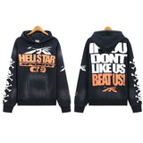 Hellstar Hoodie & Pants Wash Water Make Old Hoodies Sweater Trousers