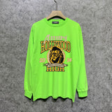 Amiri long sleeve shirts lion printing