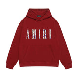 Amiri hoodie retro totem printing