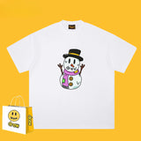 Drew T Shirts T-shirt Snowman Print