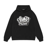 Amiri hoodie stereo hollywood printing