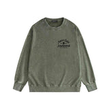 Amiri washed sweatshirt la limited art word printing washed and distressed