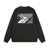 C.e sweatshirt autumn winter c.e japanese style geometric pattern printing round neck pullover sweatshirt