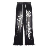 Hellstar Hoodie & Pants Vintage Washed Old Hooded Sweater Hoodie
